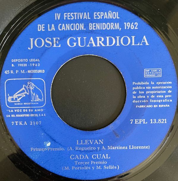4º Festival Español De La Canción Benidorm 1962