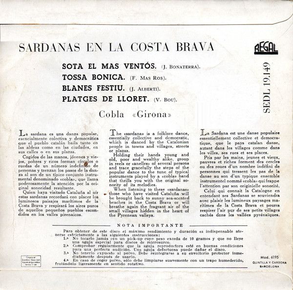 Sardanas En La Costa Brava
