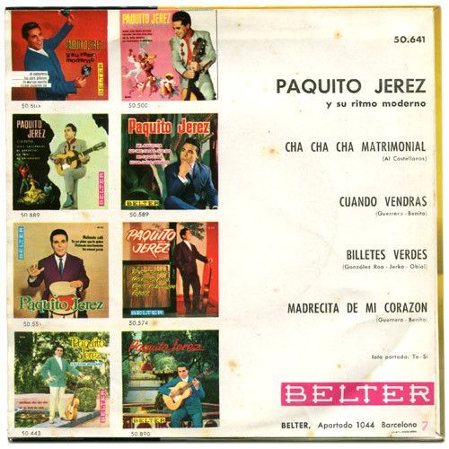 OS05OTcwLmpwZWc.jpeg Billetes Verde / Cha Cha Cha Matrimonial / ¿Cuando Vendras? / Madrecita De Mi Corazon