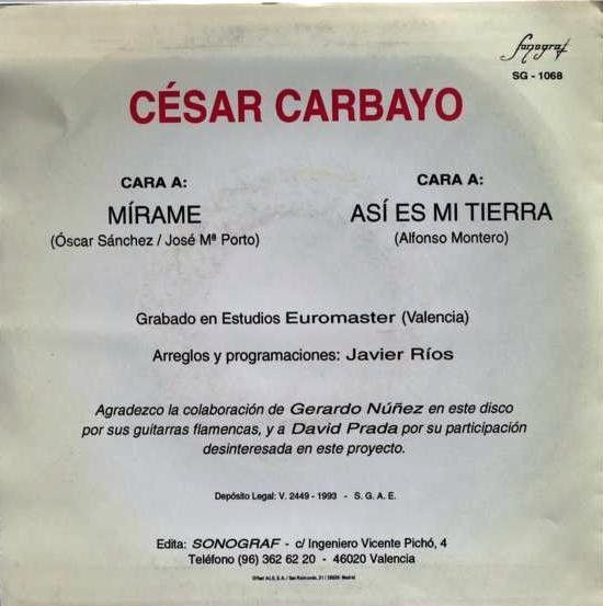 Mírame / Así Es Mi Tierra