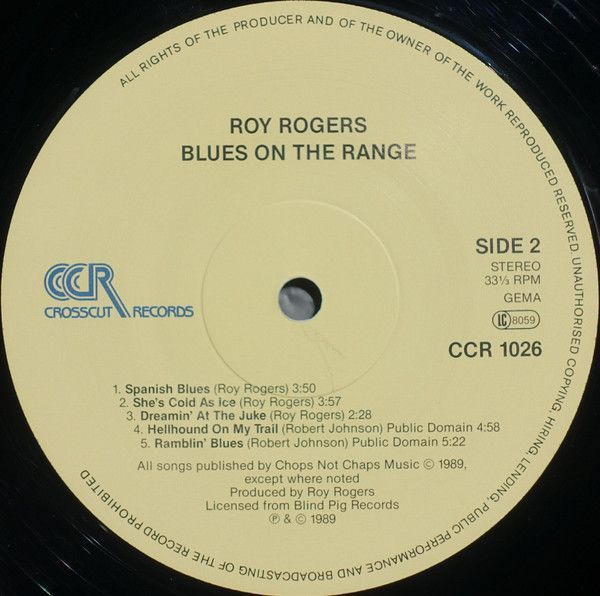 Blues On The Range