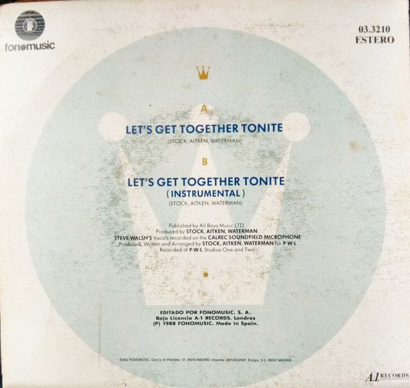 Let's Get Together Tonite