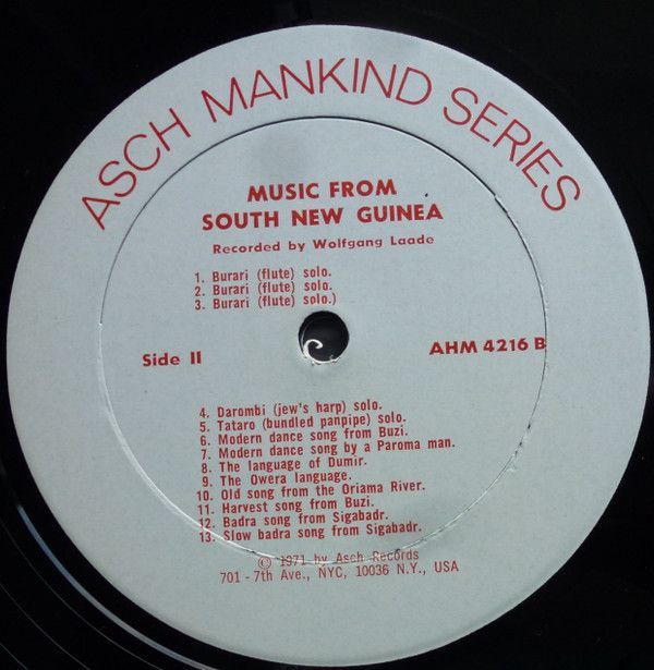 Music From South New Guinea