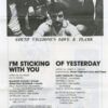 I'm Sticking With You / Of Yesterday