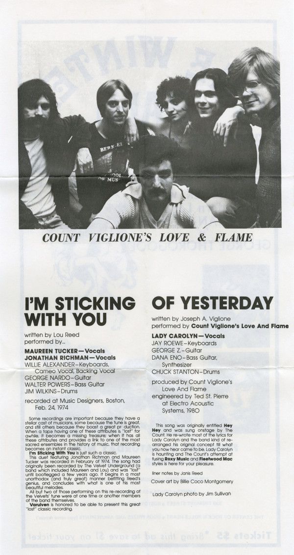 I'm Sticking With You / Of Yesterday
