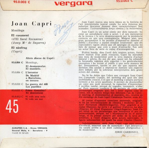 El Casament  / El Nàufrag