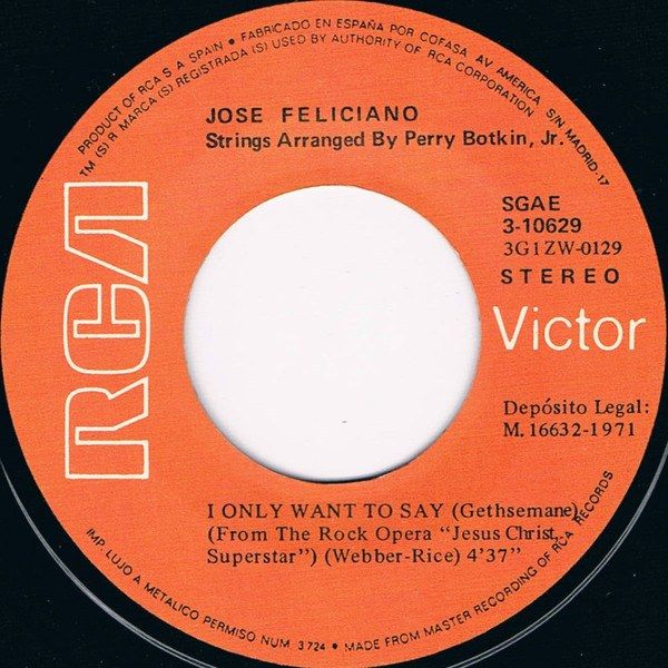 I Only Want To Say (Gethsemane)