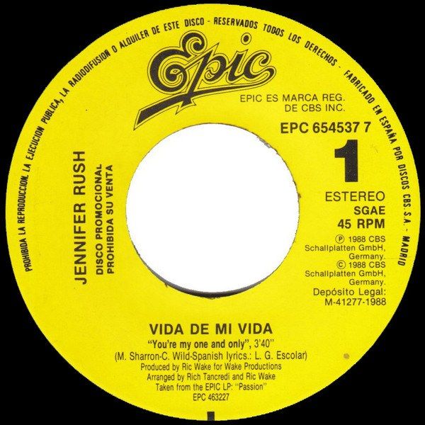 Canta En Español "Vida De Mi Vida"