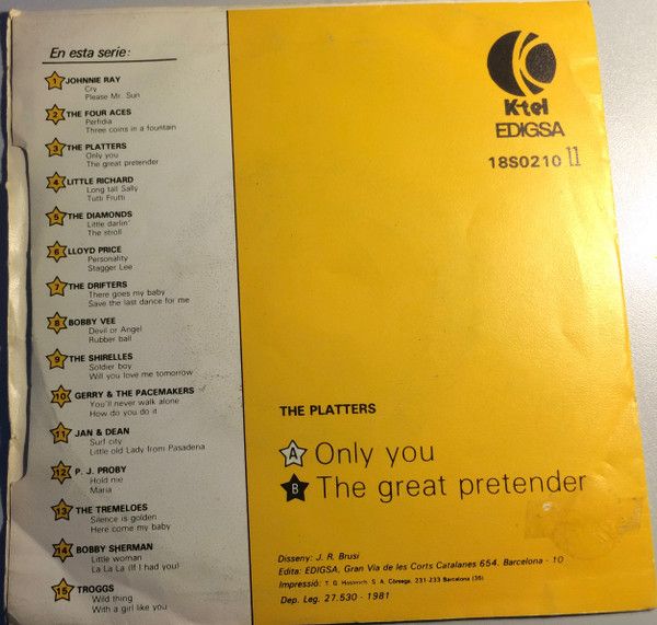 Only You / The Great Pretender