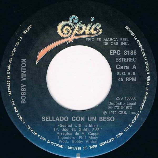 Sellado Con Un Beso / Toda Mi Vida