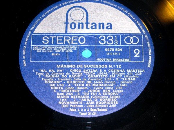 Máximo De Sucessos 12