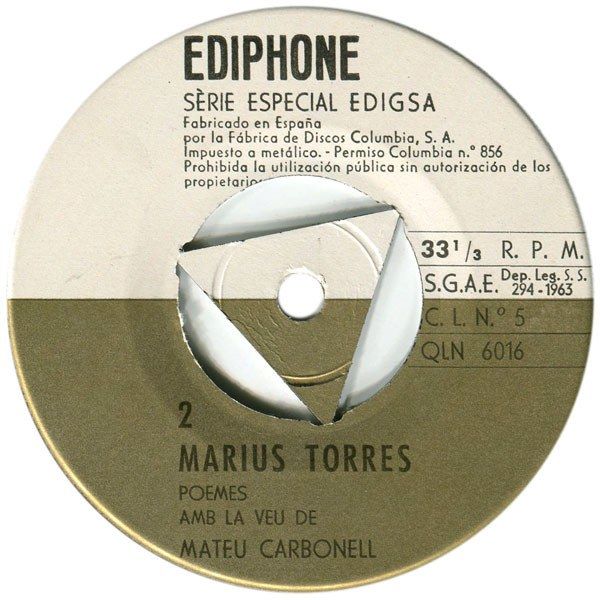 Poemes - Amb La Veu De Mateu Carbonell