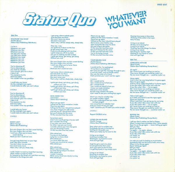 Whatever You Want