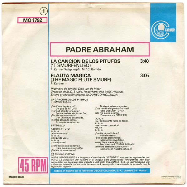 22807d73be461e97f124becf18c2972d7d03a8be_0_0.jpeg La Cancion De Los Pitufos