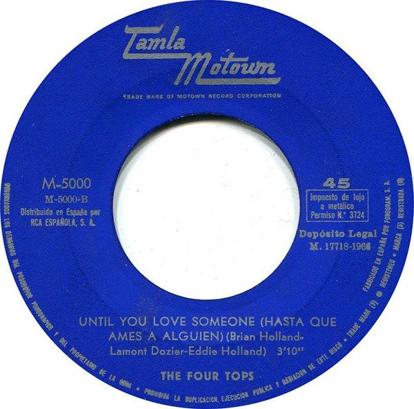 Reach Out I'll Be There / Until You Love Someone