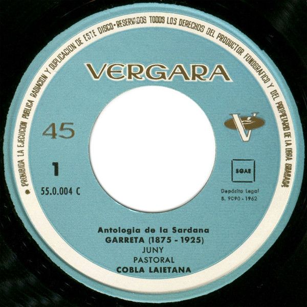 Antología De La Sardana - Garreta (1875-1925)