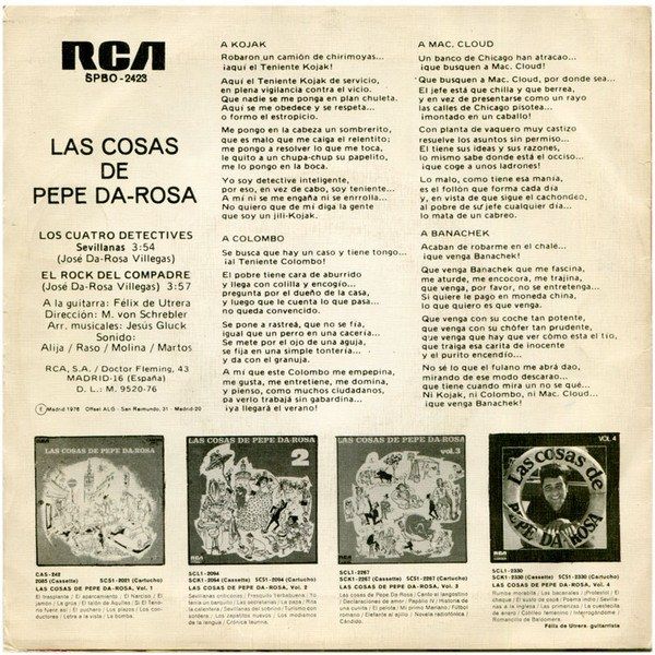 Las Cosas De Pepe Da-Rosa