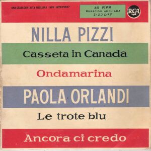 Casseta In Canada / Ondamarina / Le Trote Blu / Ancora Ci Credo