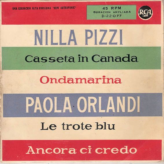 Casseta In Canada / Ondamarina / Le Trote Blu / Ancora Ci Credo