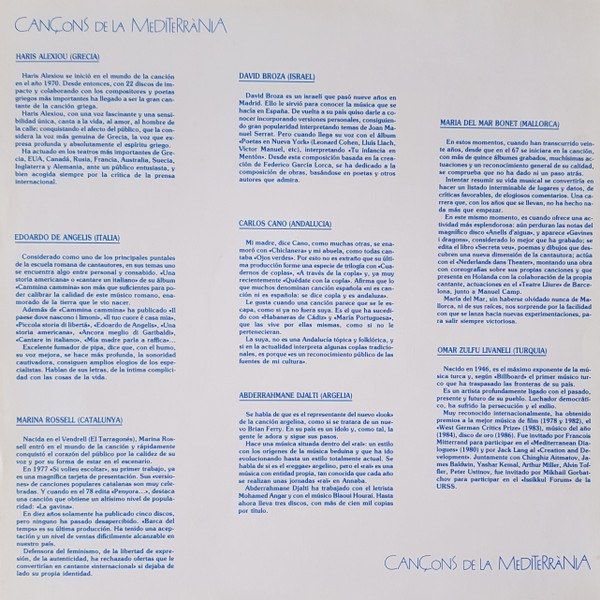 Cançons De La Mediterrània