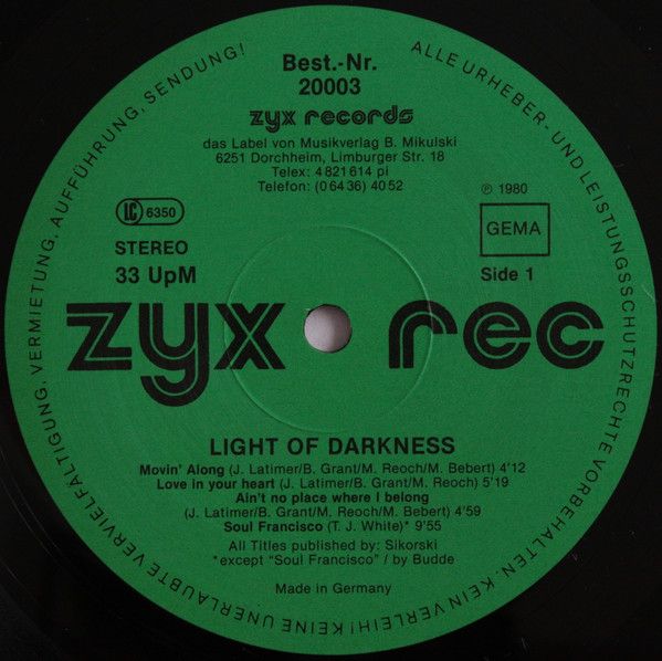 Light Of Darkness