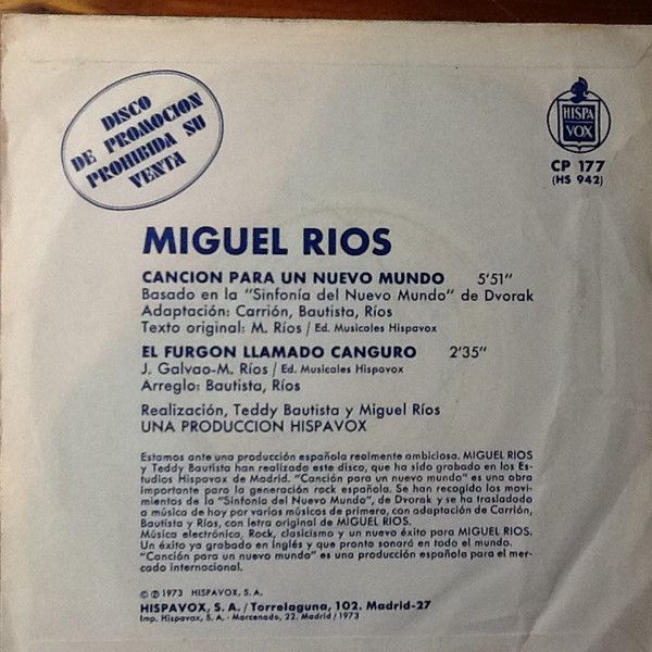 Canción Para Un Nuevo Mundo