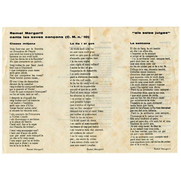 Canta Les Seves Cançons