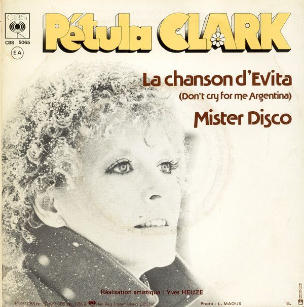 La Chanson D'Evita (Don't Cry For Me Argentina) / Mister Disco
