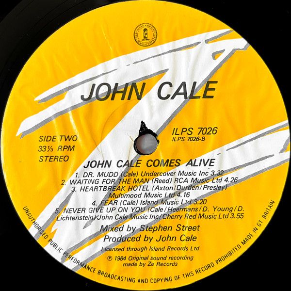 John Cale Comes Alive