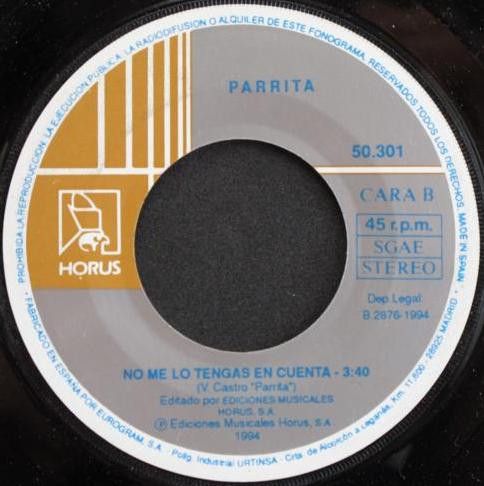 Entre La Espada Y La Pared/ No Me Lo Tengas En Cuenta