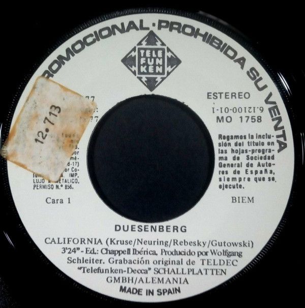California / Masquerade