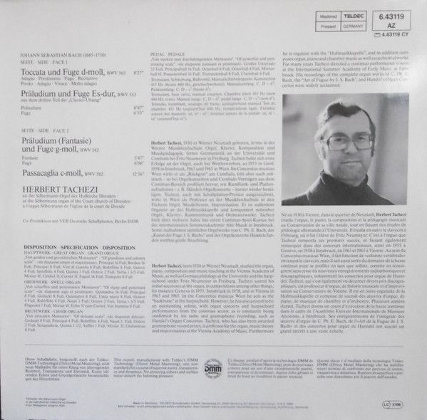 3c7cf58325c9a5468d71f9dc911bd7f4b0217802_0_0.jpeg Toccata & Fugue - Greatest Organ Works - Silbermann Organ Dresden