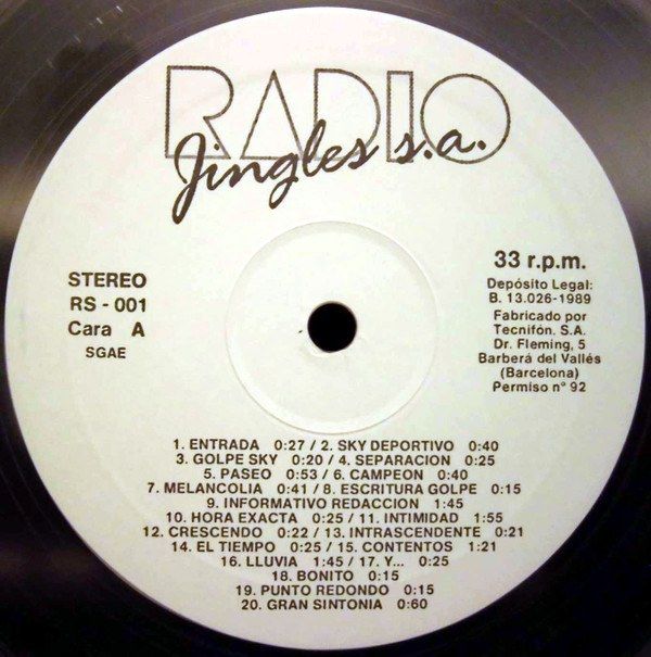 3d8e6366bd258302c0de82c8cdb4ded41136f329_0_0.jpeg Sintonias Y Jingles N.º 1 Disco Para Profesionales De Radio - T.V. Publicidad