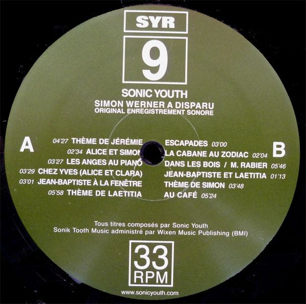 Simon Werner A Disparu (Original Enregistrement Sonore)
