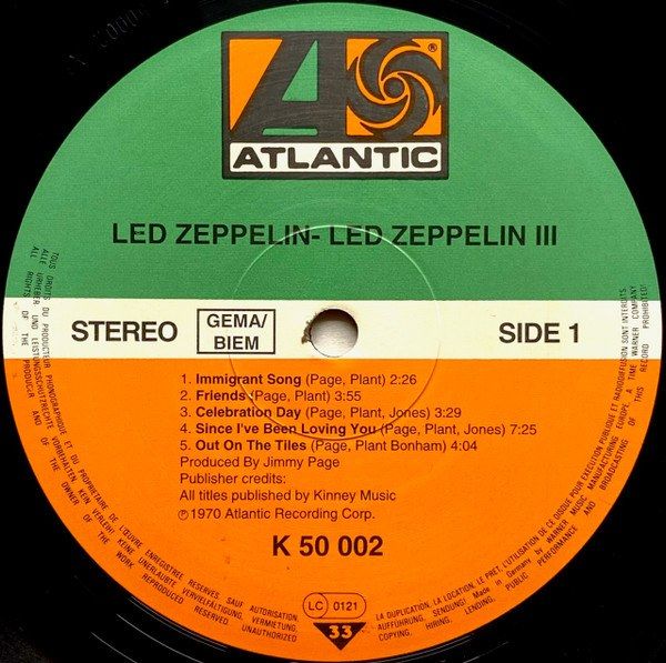 Led Zeppelin III