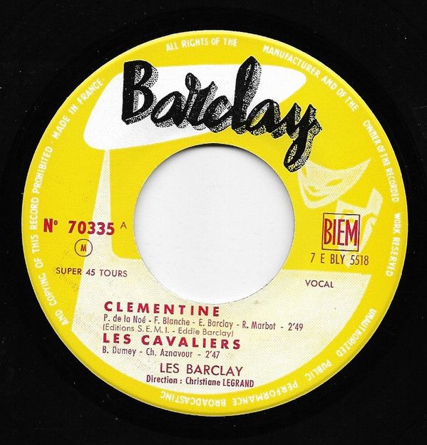 Les Barclay Chantent