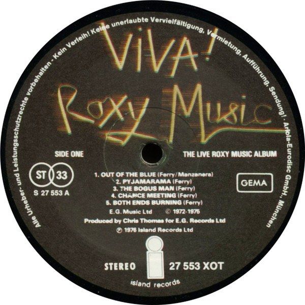 Viva! Roxy Music