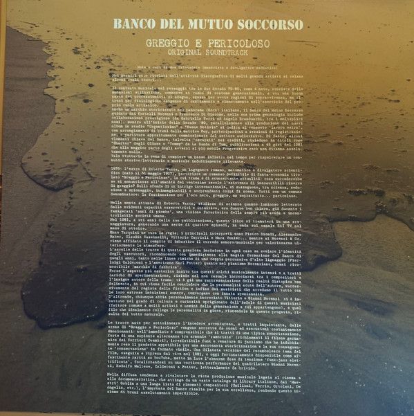 Greggio E Pericoloso (Original Soundtrack)