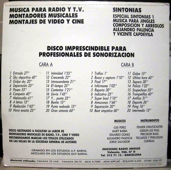 4710b0a0e5e53a3c33a6c3db6ced1173d28a24e9_0_0.jpeg Sintonias Y Jingles N.º 1 Disco Para Profesionales De Radio - T.V. Publicidad