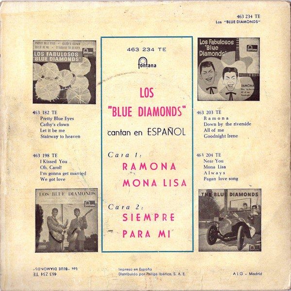 Los "Blue Diamonds" Cantan En Español