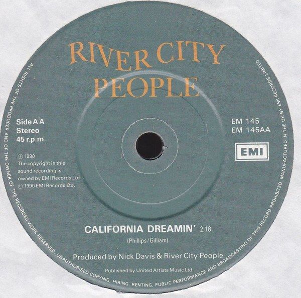 Carry The Blame / California Dreamin'