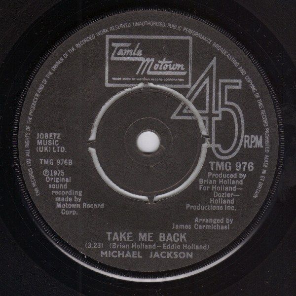 One Day In Your Life / Take Me Back