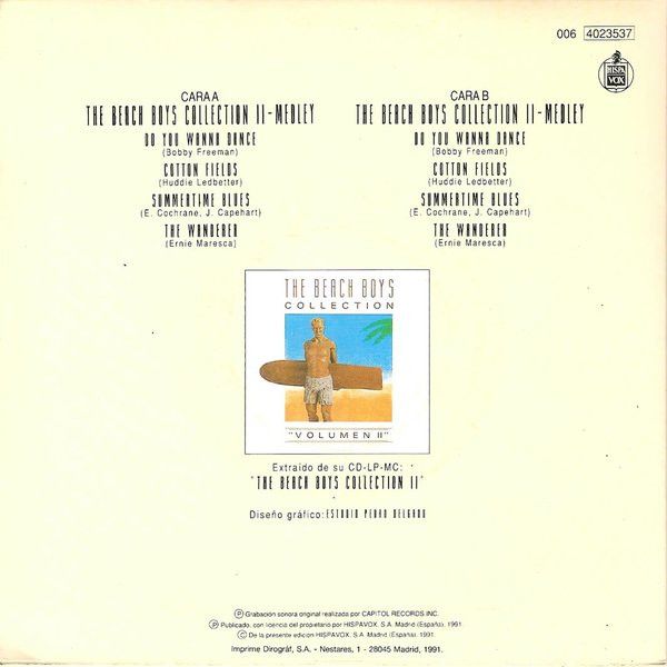 The Beach Boys Collection II Medley