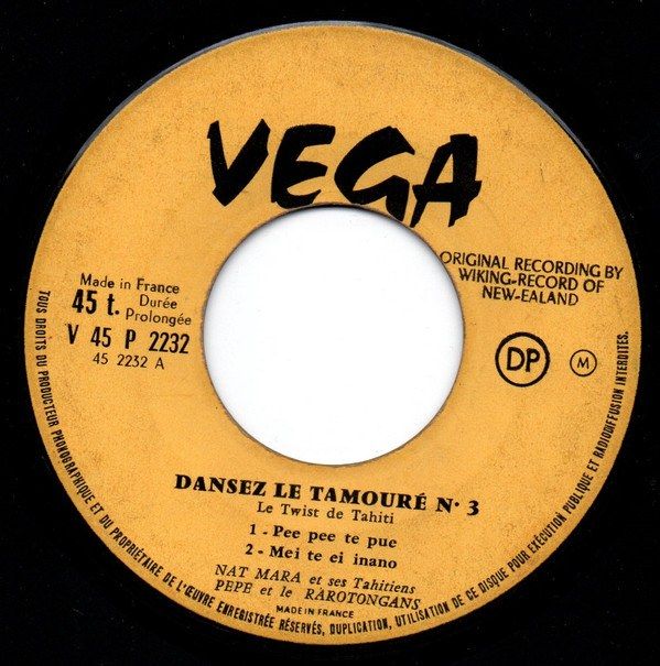 Dansez La Tamouré! N° 3 "Le Twist De Tahiti"
