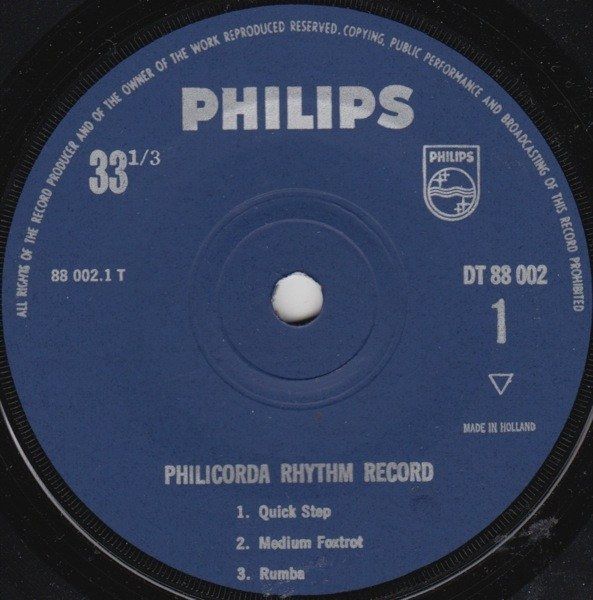 Philicorda Rhythm Record