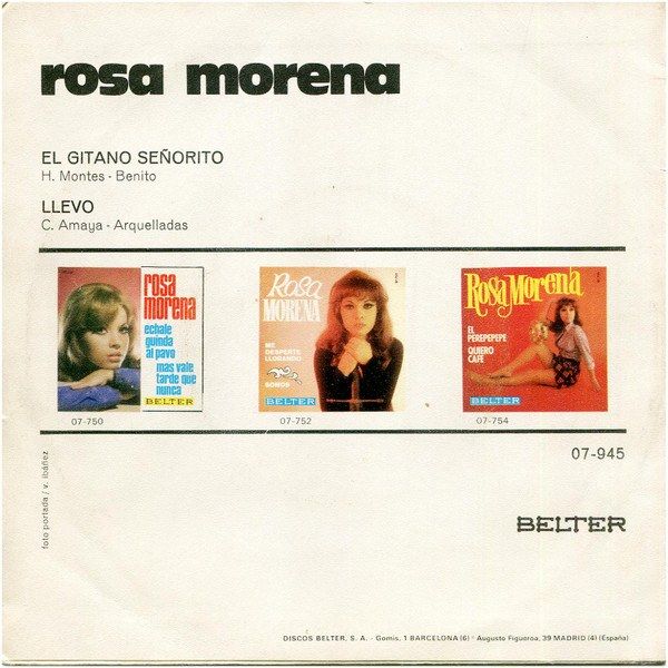 El Gitano Señorito / Llevo