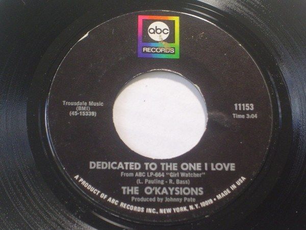 Love Machine / Dedicated To The One I Love