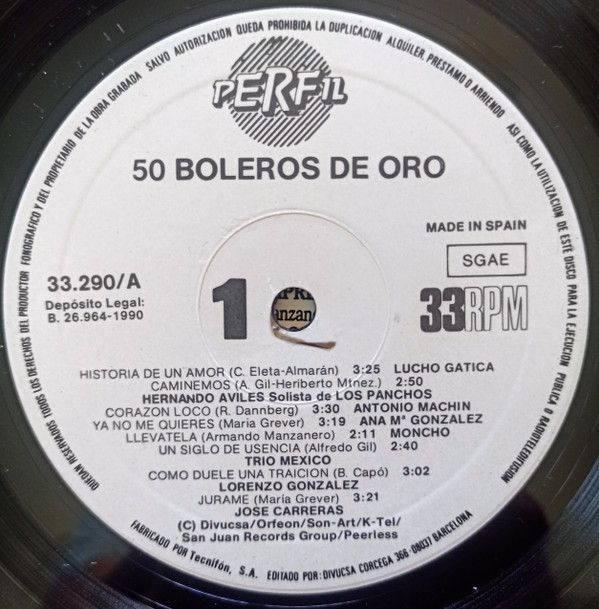 50 Boleros De Oro