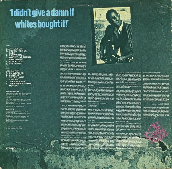 I Didn't Give A Damn If Whites Bought It! - The Ralph Bass Session Vol. 1