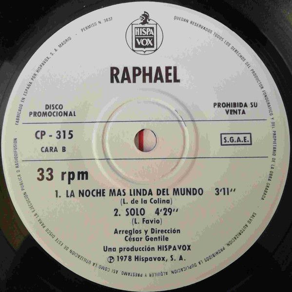 Mas Raphael Que Nunca